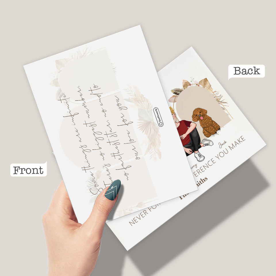 Thank You - Personalized Greeting Card