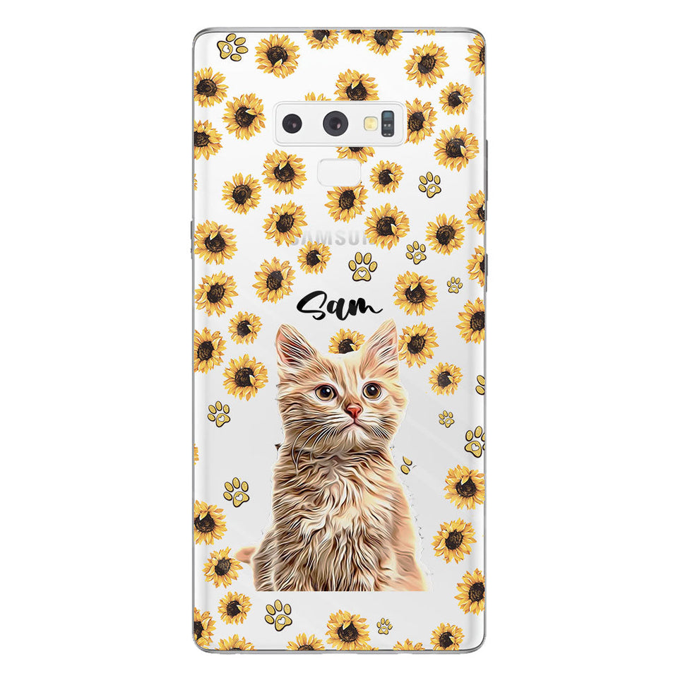 You Are My Sunshine - Personalized Dog Clear Phone Case