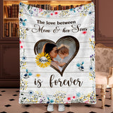 If We Had A Flower - Personalized Mother Blanket
