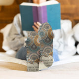I'm Mostly Peace Love And Light - Personalized Yoga Socks