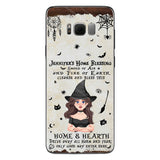 Home Blessing - Personalized Witch Phone Case