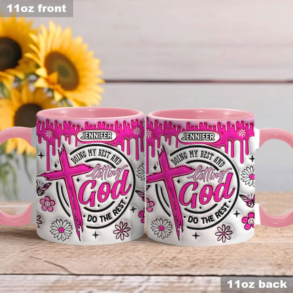 Je fais de mon mieux - Mug chrétien personnalisé