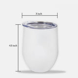 Photo Inserted Funny Fishing - Personalized Fishing Wine Tumbler