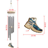 Life Is Better In Hiking Boots - Personalized Hiking Wind Chime