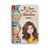 Collect Momments Not Things - Travelling gift for mom, daughter, granddaughter, wife, girlfriend, friend - Personalized Passport Holder