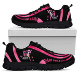 Fight Like A Girl Breast Cancer Awareness Sneakers 0622