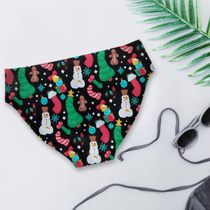 All I Want For Christmas - Personalized Couple Women Briefs