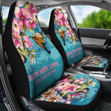 Faith Hope Love Breast Cancer Awareness Seat Covers 0622