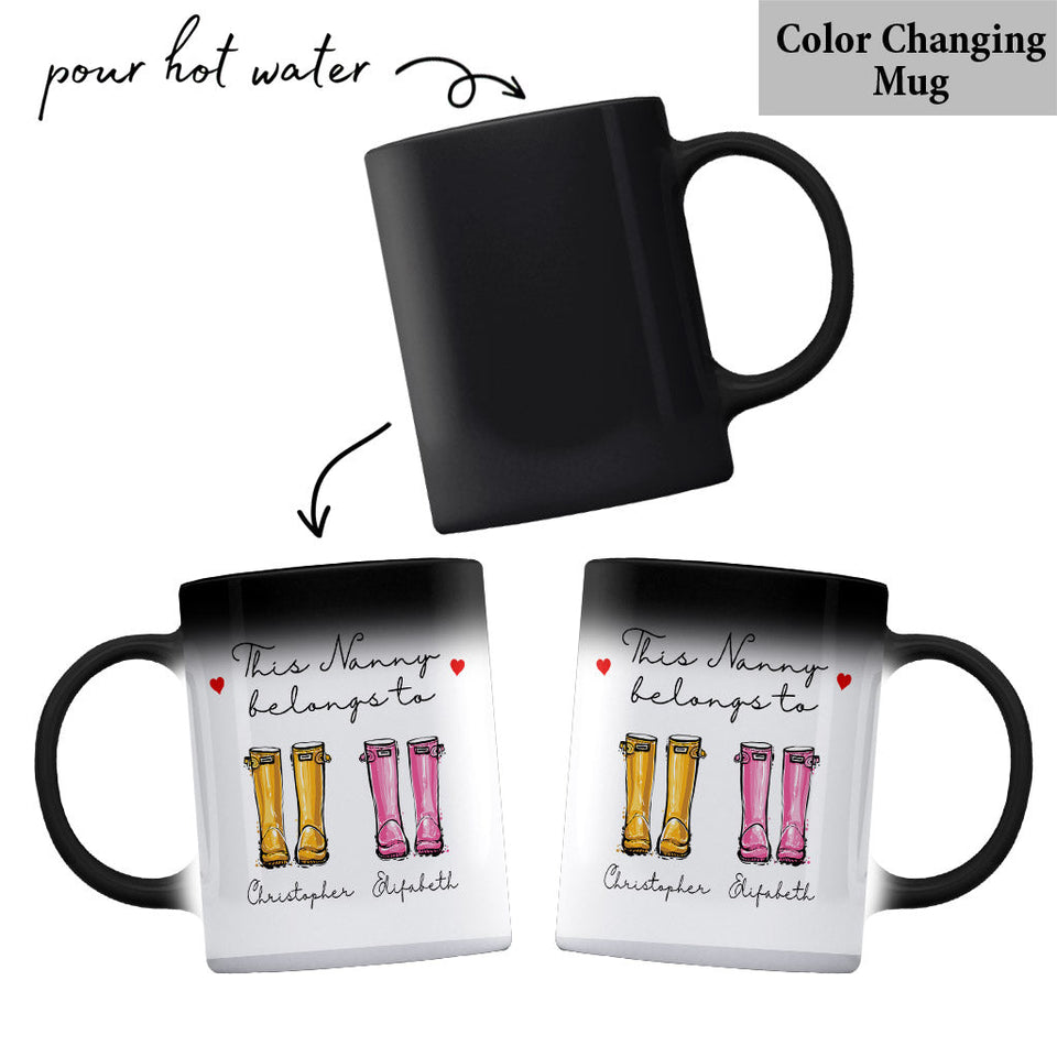 This Grandma/Nana/Mom Belong To - Personalized Grandma Mug