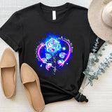 Dieu te tient dans ses bras, je te porte dans mon cœur - T-shirt et sweat à capuche personnalisés en hommage