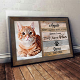 Angels Don't Always Have Wings - Personalized Dog Canvas And Poster