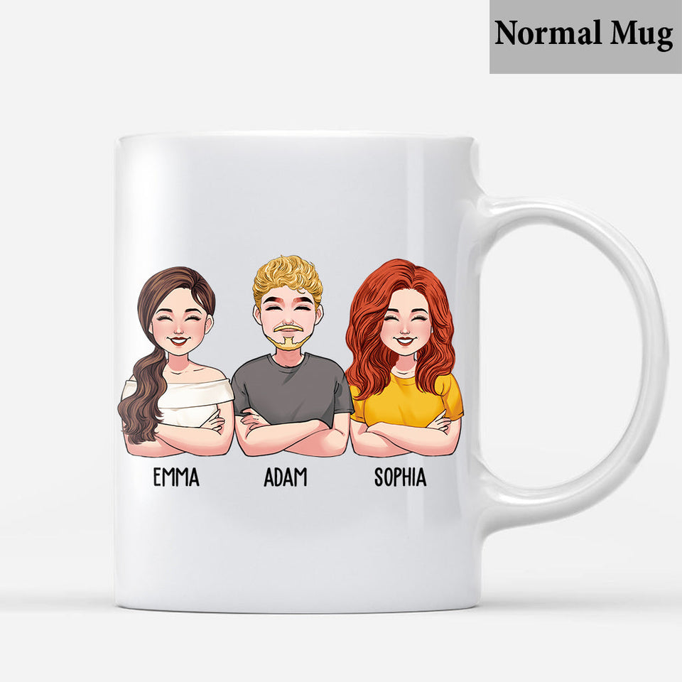 Coworkers Like You Are Harder - Personalized Colleague Mug