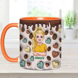 Caffeine Queen - Personalized Coffee Accent Mug