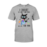I Crochet So I Don’t Choke People - Personalized Crocheting T-shirt And Hoodie