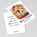 Merry Christmas - Personalized Family Greeting Card