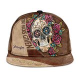 Zero F Given - Personalized Skull Snapback