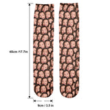 Customizable Printed Face - Personalized Daughter Socks