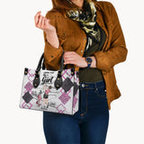 Golf Instruction - Golf gift for her, girlfriend, wife, daughter - Personalized Leather Handbag