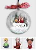 Blessed To Be Called Grandma - Personalized Grandma Snow Globe Ornament
