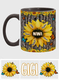 Nana's Garden - Personalized Grandma Accent Mug