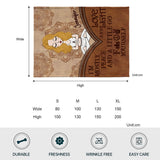 I'm Mostly Peace - Personalized Yoga Blanket