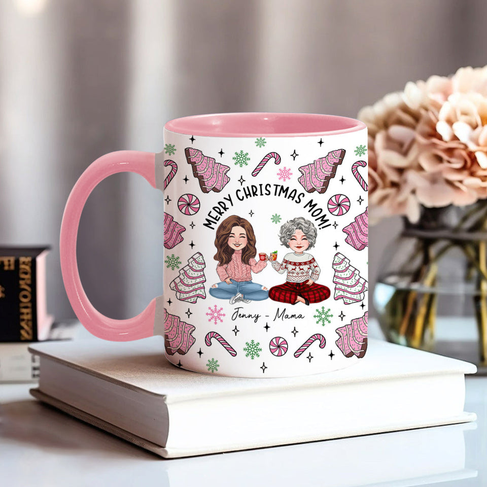 Instead Of Grandkids - Gift for mom - Personalized Accent Mug