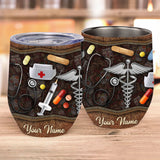 Nurse Life - Personalized Nurse Wine Tumbler