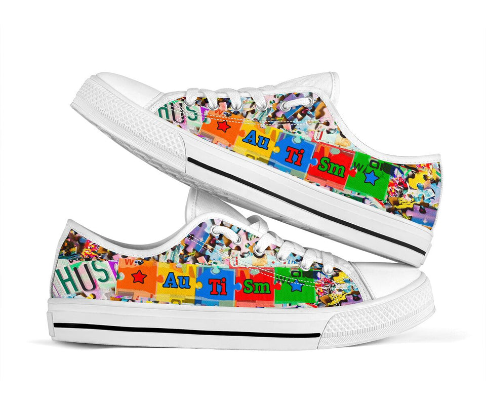 Sensibilisation à l'autisme Chaussures basses 0622