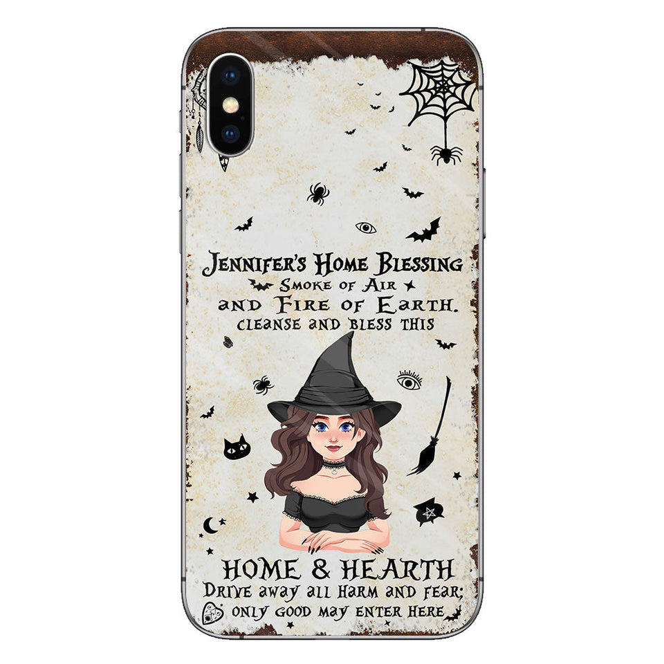 Home Blessing - Personalized Witch Phone Case