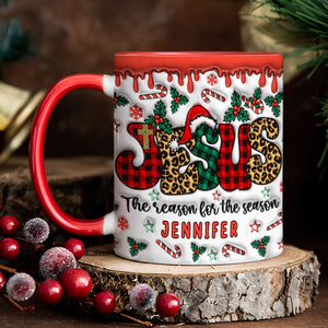 La raison de cette fête - Mug chrétien personnalisé