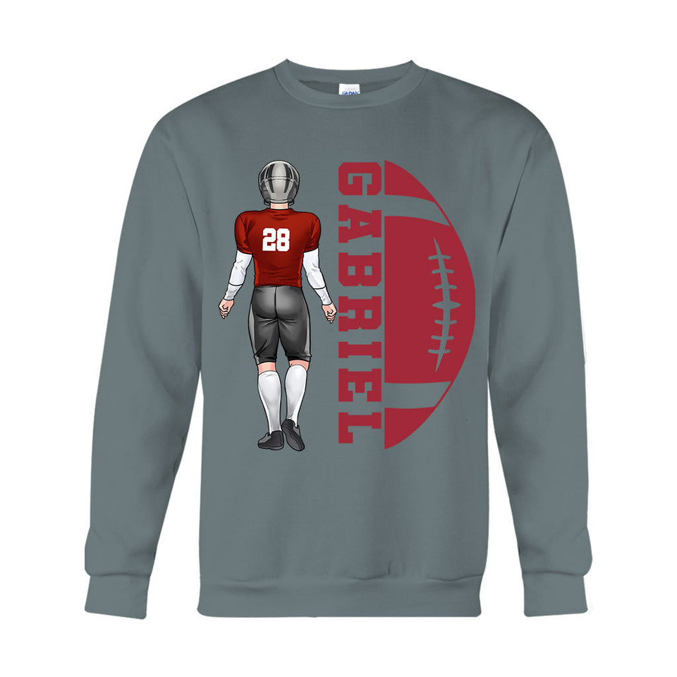 Football Lover - Personalized Football T-shirt And Hoodie