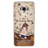 And Into The Sewing Room I Go - Personalized Sewing Phone Case