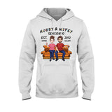 Hubby And Wifey - Personalized Couple T-shirt And Hoodie