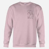 Custom Line Art - Personalized Kid Embroidered Sweater