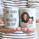 Like Father Like Son - Gift for dad, dad, son - Personalized Mug