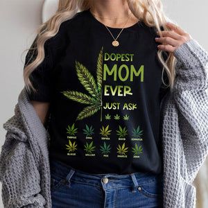 Dopest Dad Ever - Gift for dad, grandma, grandpa, mom, uncle, aunt, brother, sister - Personalized T-shirt And Hoodie