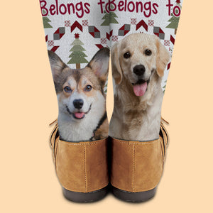Dog Mom - Gift for dog lovers, dog lover - Personalized Socks