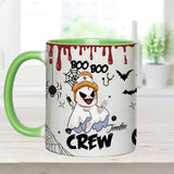 Boo Boo Crew - Personalized Nurse Accent Mug