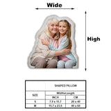 Custom Photo Humanoid - Personalized Grandma Shaped Pillow
