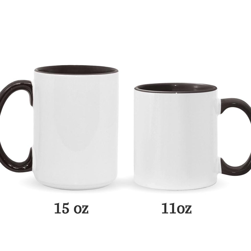 Leveled Up To Uncle - Personalized Uncle Accent Mug