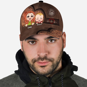Best Dad Mom Grandma Grandpa Ever - Gift for dad, mom, grandma, grandpa, uncle, aunt - Personalized Classic Cap