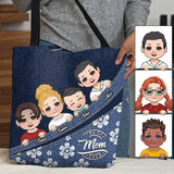 Best Mom/Grandma /Aunt Ever - Gift for mom, aunt, grandma - Personalized Tote Bag
