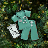 Scrubs Nurse - Personalized Nurse Ornament
