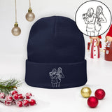 Custom Photo - Personalized Daughter Embroidered Beanie