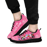 No One Fight Alone Breast Cancer Awareness Breast Cancer Awareness Sneakers 0622