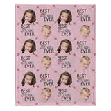 Best Grandma Mom Ever - Gift for grandma, mom, grandma - Personalized Blanket