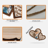 From Our First Kiss Till Our Last Breath - Personalized Couple Wood Sign