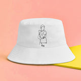 Custom Photo - Personalized Son Embroidered Bucket Hat