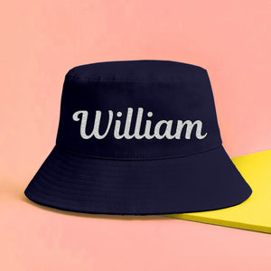 Custom Name - Personalized Uncle Embroidered Bucket Hat