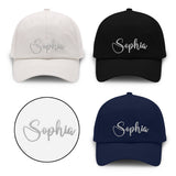 Custom Name - Personalized granddaughter Embroidered Classic Cap